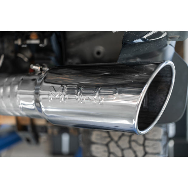 20-Up Chevy/GMC 2500/3500 T304 Stainless Steel 4 Inch Filter Back Single Side Exit Exhaust System MBRP