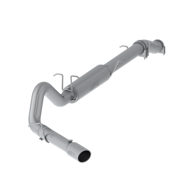 4 Inch Cat Back Exhaust System Single Side Stock Cat Exit T409 Stainless Steel For 03-07 Ford F-250/350 6.0L Extended Cab/Crew Cab MBRP