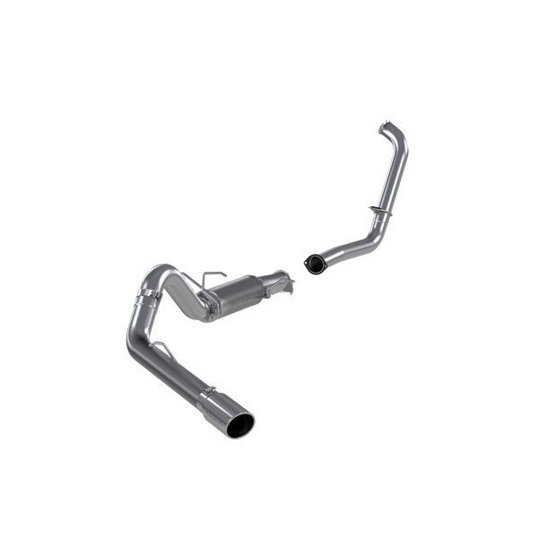 4 Inch Turbo Back Single Side Stock Cat Exit Aluminized Steel For 03-05 Ford Excursion 6.0L MBRP