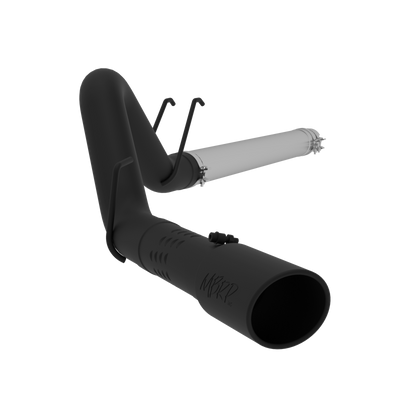4 Inch Filter Back Single Side Exit Black Coated For 08-10 Ford F-250/350/450 6.4L Powerstroke MBRP