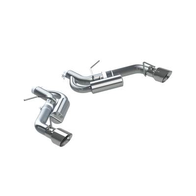 Chevrolet 3 Inch Dual Axle Back Armor Lite Series Dual Tips For 16-24 Chevrolet Camaro SS MBRP