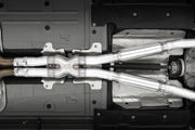 15-23 Dodge Challenger Aluminized Steel 3 Inch Dual Cat Back Quad Tips (Street Version) Exhaust System MBRP
