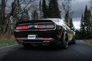 15-23 Dodge Challenger Aluminized Steel 3 Inch Dual Cat Back Quad Tips (Race Version) Exhaust System MBRP
