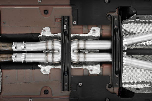 Aluminized Steel 3.0 Inch Cat-Back Dual Rear Race Profile with Dual Tips 15-23 Dodge Charger MBRP