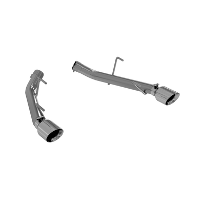 Dual Axle Back Muffler Bypass T304 Stainless Steel For 05-10 Ford Mustang GT 4.6L MBRP