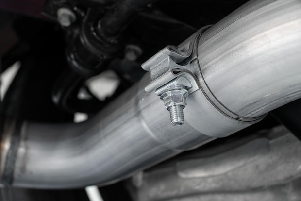 18-23 Ford Mustang GT 5.0L T304 Stainless Steel 3 Inch Cat-Back Dual Rear with Quad Carbon Fiber Tips Street Version MBRP
