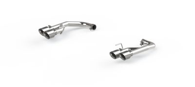 Exhaust Pipe 2.5 Inch Axle Back With Quad 4 Inch Dual Wall Tips For 18-23 Ford Mustang GT 5.0L Non Active Exhaust T304 Stainless Steel MBRP