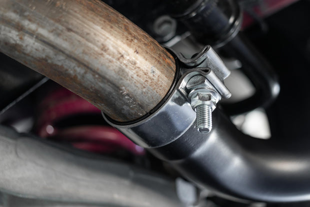 Exhaust Pipe 2.5 Inch Axle Back With Quad 4 Inch Dual Wall Tips For 18-23 Ford Mustang GT 5.0L Non Active Exhaust T304 Stainless Steel MBRP