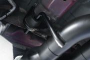 2018-23 Ford Mustang GT 5.0L T304 Stainless Steel 2.5 Inch Axle-Back with Quad Carbon Fiber Tips MBRP