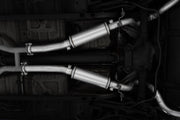 1999-2004 Ford Mustang GT/ Mach 1 4.6L Aluminized Steel 2.5 Inch Cat-Back Dual Rear Exit MBRP