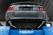 1999-2004 Ford Mustang GT/ Mach 1 4.6L Aluminized Steel 2.5 Inch Cat-Back Dual Rear Exit MBRP