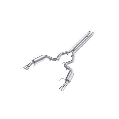 2024-Up For Mustang GT S650 5.0L Armor Lite Aluminized Steel 3 Inch Cat-Back Dual Split Rear Street Version MBRP