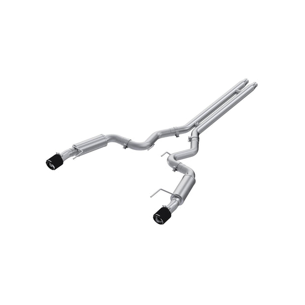 2024-Up For Mustang GT S650 5.0L Race Version Armor Pro T304SS 3 Inch Cat-Back Dual Split Rear With CF Tips MBRP