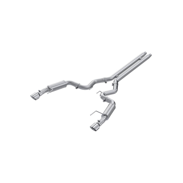 2024-Up For Mustang GT S650 5.0L Race Version Armor Lite Aluminized Steel 3 Inch Cat-Back Dual Split Rear MBRP