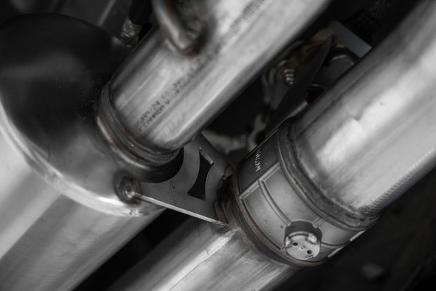 24-Up Ford Mustang GT S650 5.0L 3 Inch Cat-Back Exhaust System, Armor Pro T304 Stainless Steel Quad Rear Exit With Carbon Fiber Tips, Active, MBRP