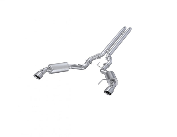 3 Inch Cat Back Exhaust System For 15-17 Ford Mustang GT 5.0 Coupe Dual Split Rear Street Version 4.5 Inch Tips T409 Stainless Steel MBRP