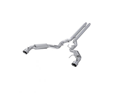 3 Inch Cat Back Exhaust System For 15-17 Ford Mustang GT 5.0-Coupe Only Dual Split Rear Race Version 4.5 Inch Tips T409 Stainless Steel MBRP