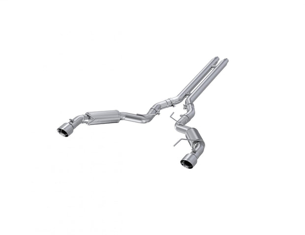 3 Inch Cat Back Exhaust System Dual Split Rear For 15-17 Ford Mustang GT 5.0 Coupe Only Race Version 4.5 Inch Tips Aluminized Steel MBRP
