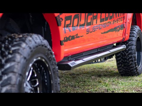 Ford HD2 Running Boards 15-24 F-150/17-20 F-250 SuperCrew Cab Rough Country