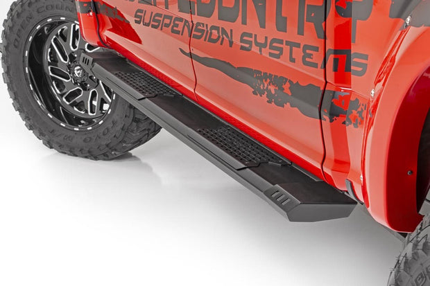 Ford HD2 Running Boards 15-24 F-150/17-20 F-250 SuperCrew Cab Rough Country