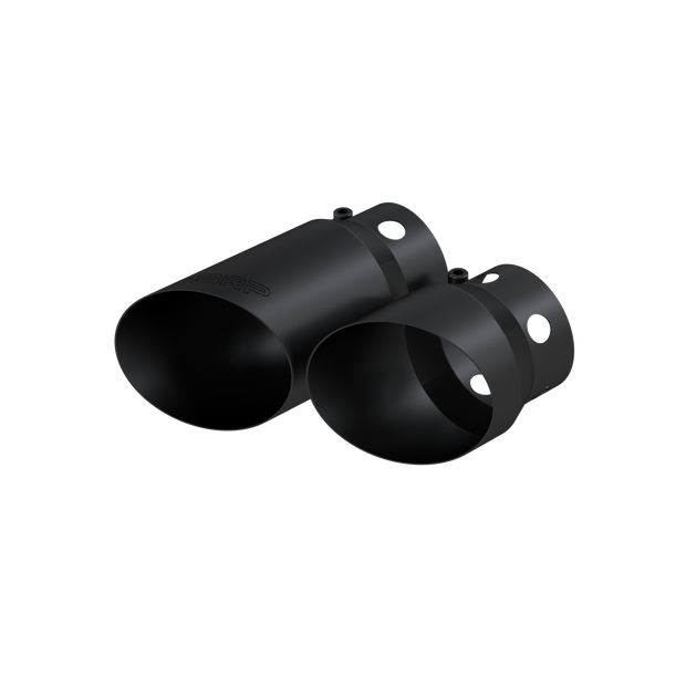 08-Up Ford 6.4L, 6.7L Powerstroke Black-Coated Tip 4 Inch ID 5 Inch Outlet Tip Cover Set 6.75 Inch 9.75 Inch Length MBRP