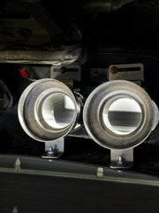 2018-2021 Kia Stinger GT Carbon Fiber Bezel Kit, Quad 4 Inch OD, 2.5 Inch ID Tips MBRP 