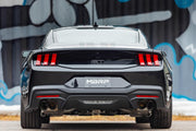Black-Coated 4 Inch Quad Tip Cover Kit for 2015-Up Ford Mustangs with Quad Tips MBRP