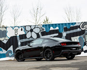 Black-Coated 4 Inch Quad Tip Cover Kit for 2015-Up Ford Mustangs with Quad Tips MBRP