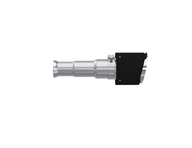 2009-2018 Ram 1500 and 2019-2024 Ram 1500 5.7L Hemi Carbon Fiber Exhaust Tips, 5 Inch OD Dual Wall Angle Cut. Sold In Pairs MBRP