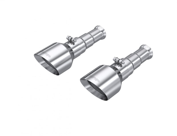 2009-2018 Ram 1500 and 2019-2024 Ram 1500 5.7L Hemi Exhaust Tips, Armor Pro 5 Inch OD Dual Wall Angle Cut. Sold In Pairs MBRP