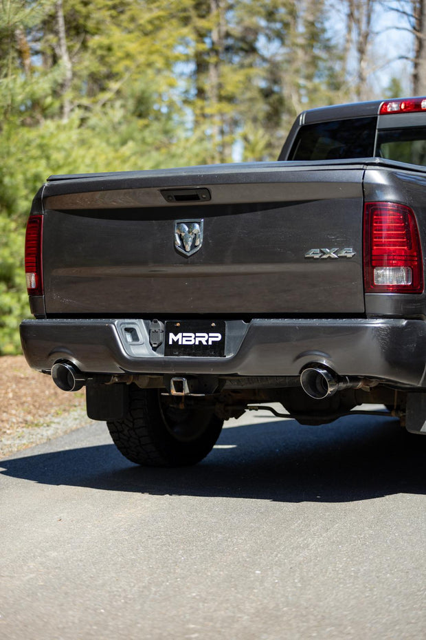 2009-2018 Ram 1500 and 2019-2024 Ram 1500 5.7L Hemi Exhaust Tips, Armor Pro 5 Inch OD Dual Wall Angle Cut. Sold In Pairs MBRP