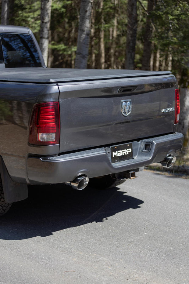 2009-2018 Ram 1500 and 2019-2024 Ram 1500 5.7L Hemi Exhaust Tips, Armor Pro 5 Inch OD Dual Wall Angle Cut. Sold In Pairs MBRP