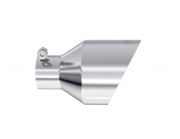Universal Mirror Polished Tip, 2.5-Inch ID, 5-Inch OD Angle Cut Dual Wall MBRP