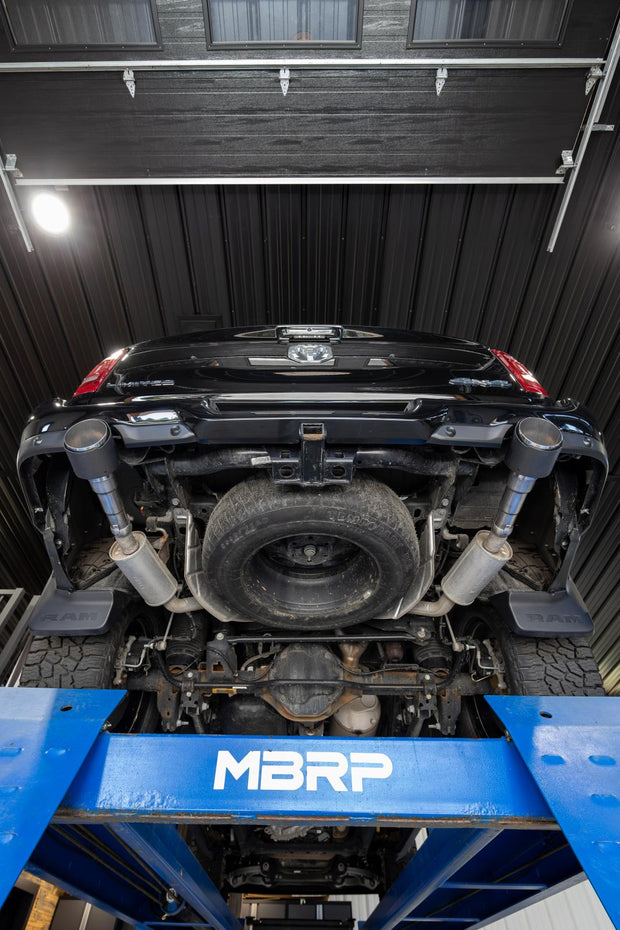 2025-Up Ram 1500 3.0L SST 5 Inch OD Carbon Fiber and Stainless Steel Tips Sold in Pairs MBRP