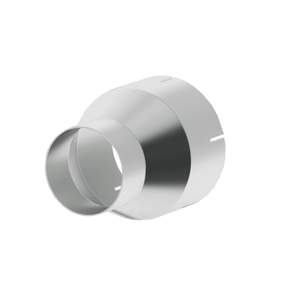 4 Inch ID To 5 Inch ID 7 Inch Length Exhaust Pipe Adapter T409 Stainless Steel MBRP