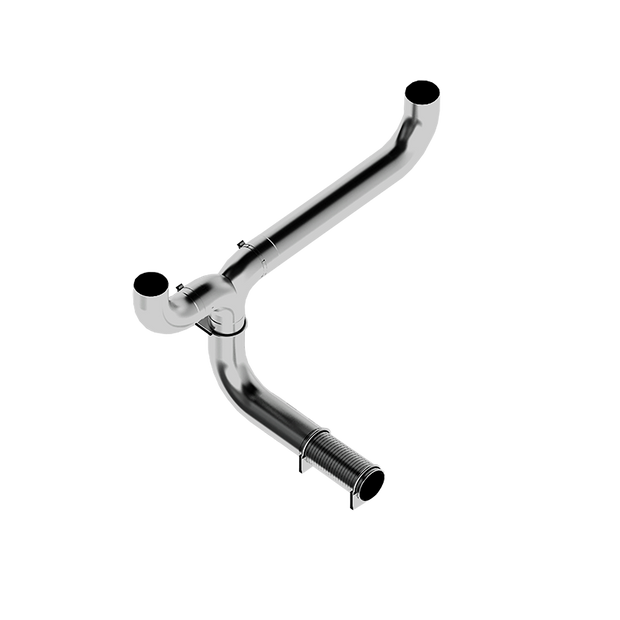 Full Size Pickup 5 Inch Exhaust Pipe T Pipe Aluminized Steel MBRP