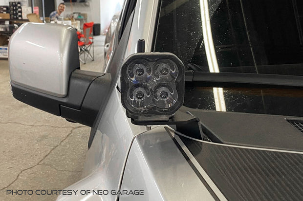 Stage Series 2in LED Ditch Light Kit for 2017-2020 Ford Raptor Sport White Combo Diode Dynamics