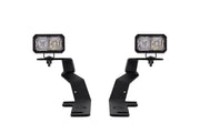 Stage Series 2in LED Ditch Light Kit for 2017-2020 Ford Raptor Sport White Combo Diode Dynamics