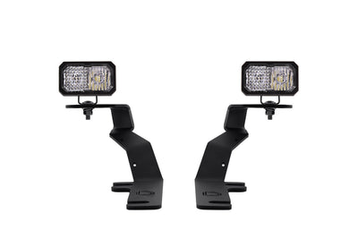 Stage Series 2in LED Ditch Light Kit for 2017-2020 Ford Raptor Pro White Combo Diode Dynamics