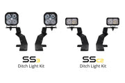 Stage Series 2in LED Ditch Light Kit for 2017-2020 Ford Raptor, Pro Yellow Combo Diode Dynamics